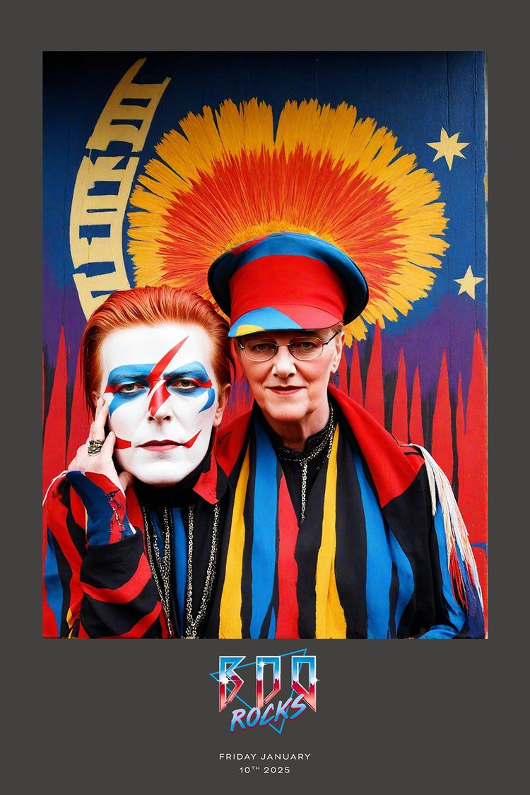 Kleur zoals Bowie in de jaren 70