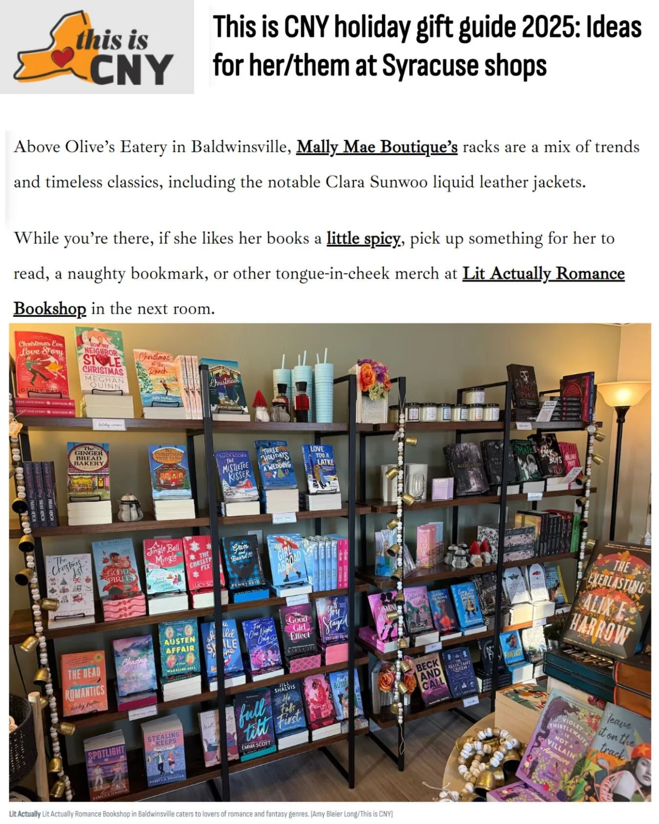 Thanks for the shout out @thisiscny and @xxabl!! Want some recommendations on what to gift her/them this season! Check out today&rsquo;s gift guide in This is CNY!