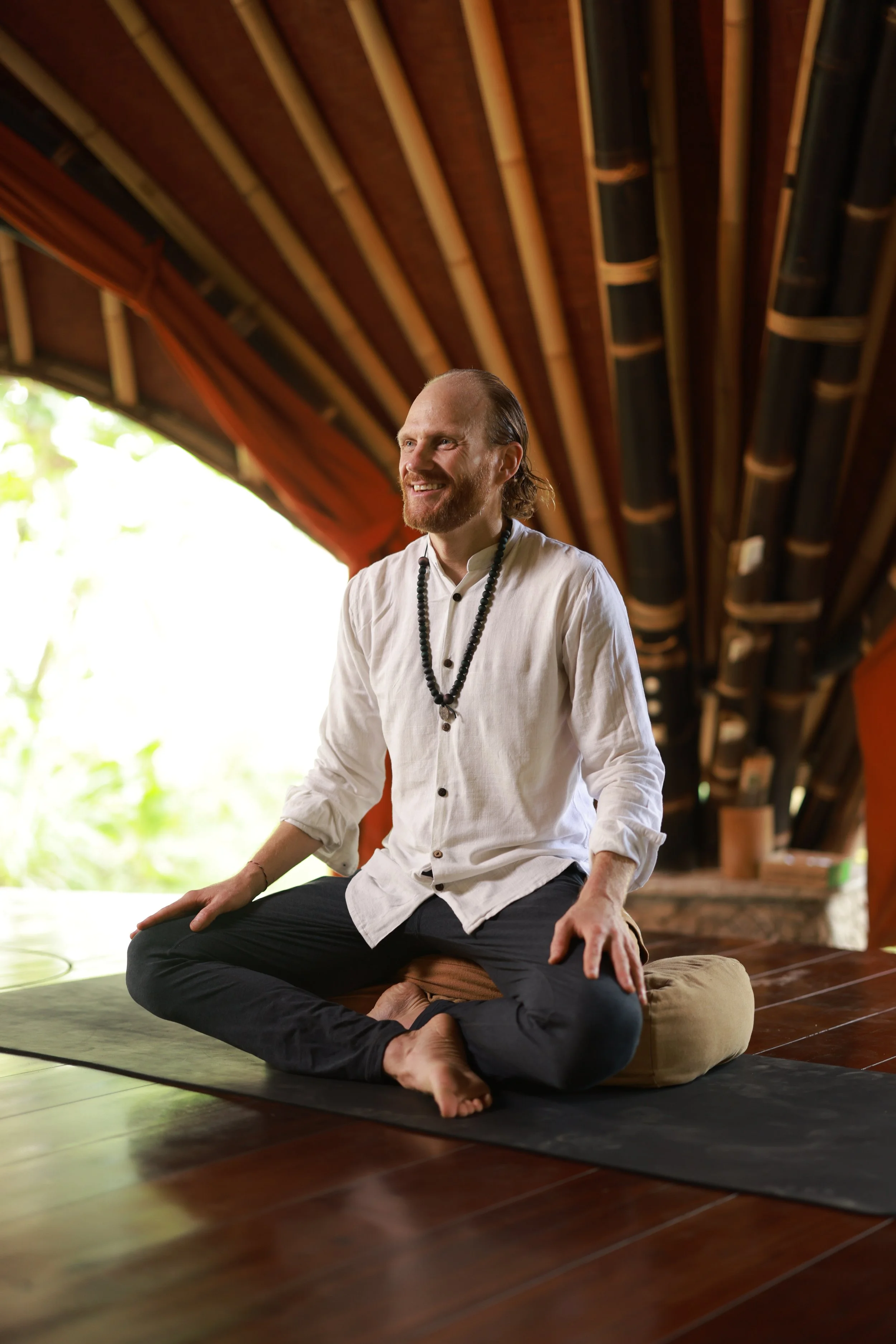 Patrick Nitch offering spiritual support and mindfulness meditation guidance in Asheville at Mindful Therapy Asheville.