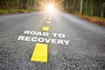 Image representing a road to recovery in Asheville, NC