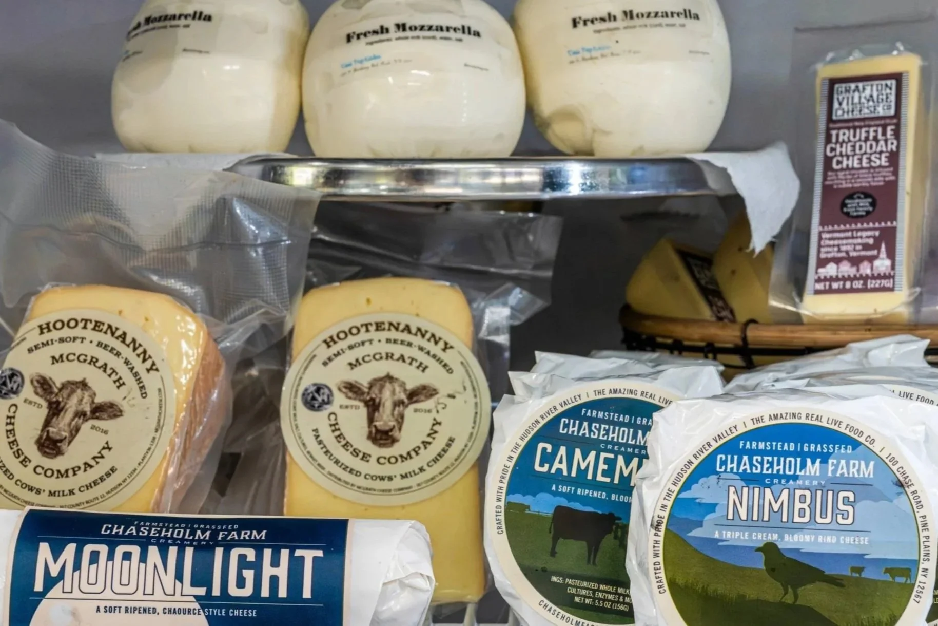 Select Cheeses at Market