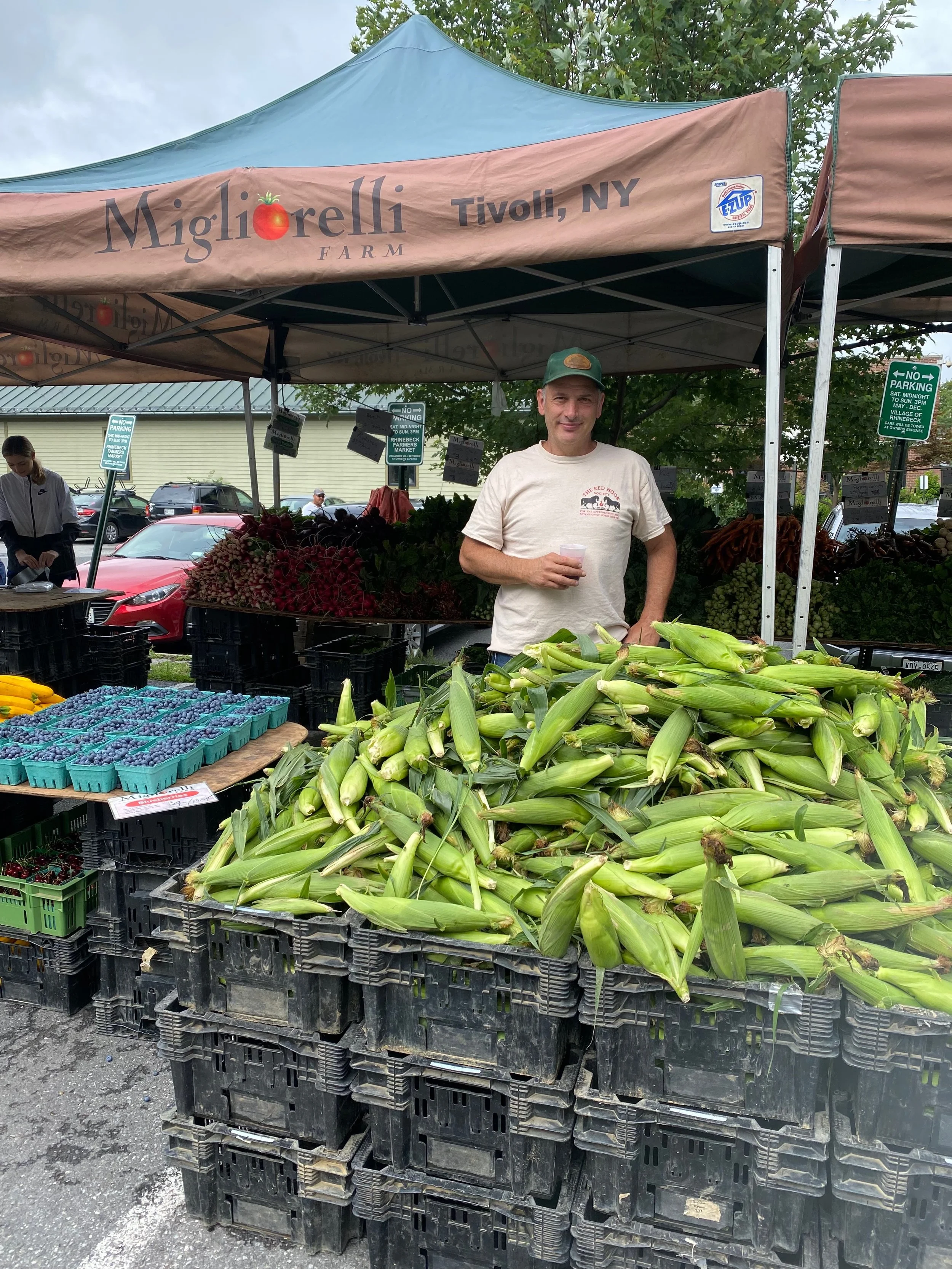 Ken Migliorelli at Farmers Market
