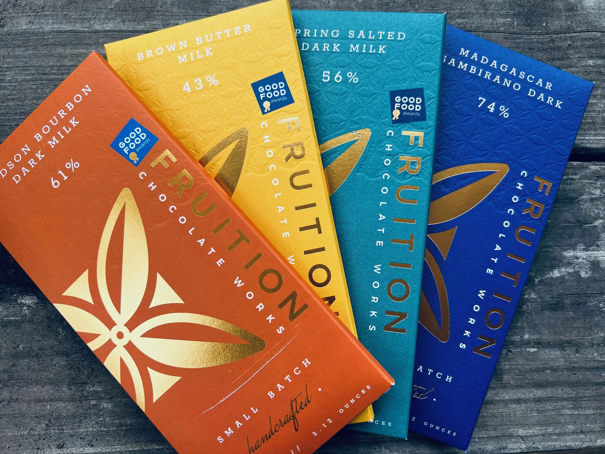 Fruition Chocolate Bars at Market