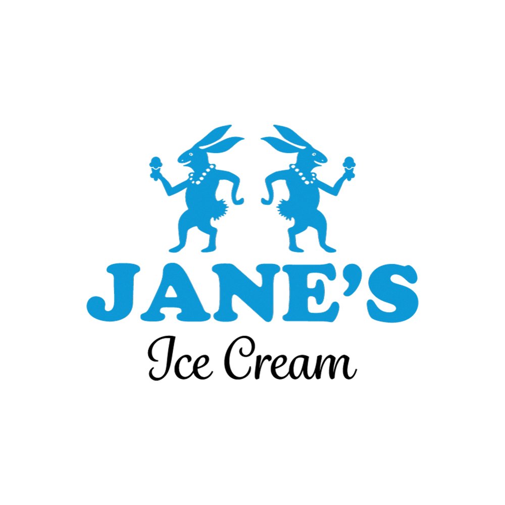 Jane's Ice Cream Logo