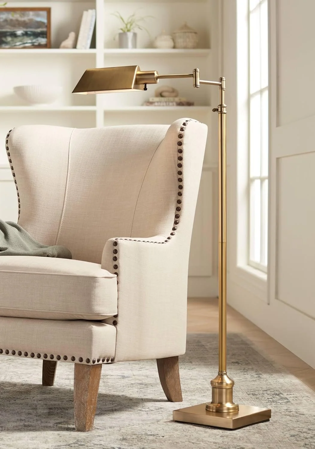 Brass Pharmacy Floor Lamp