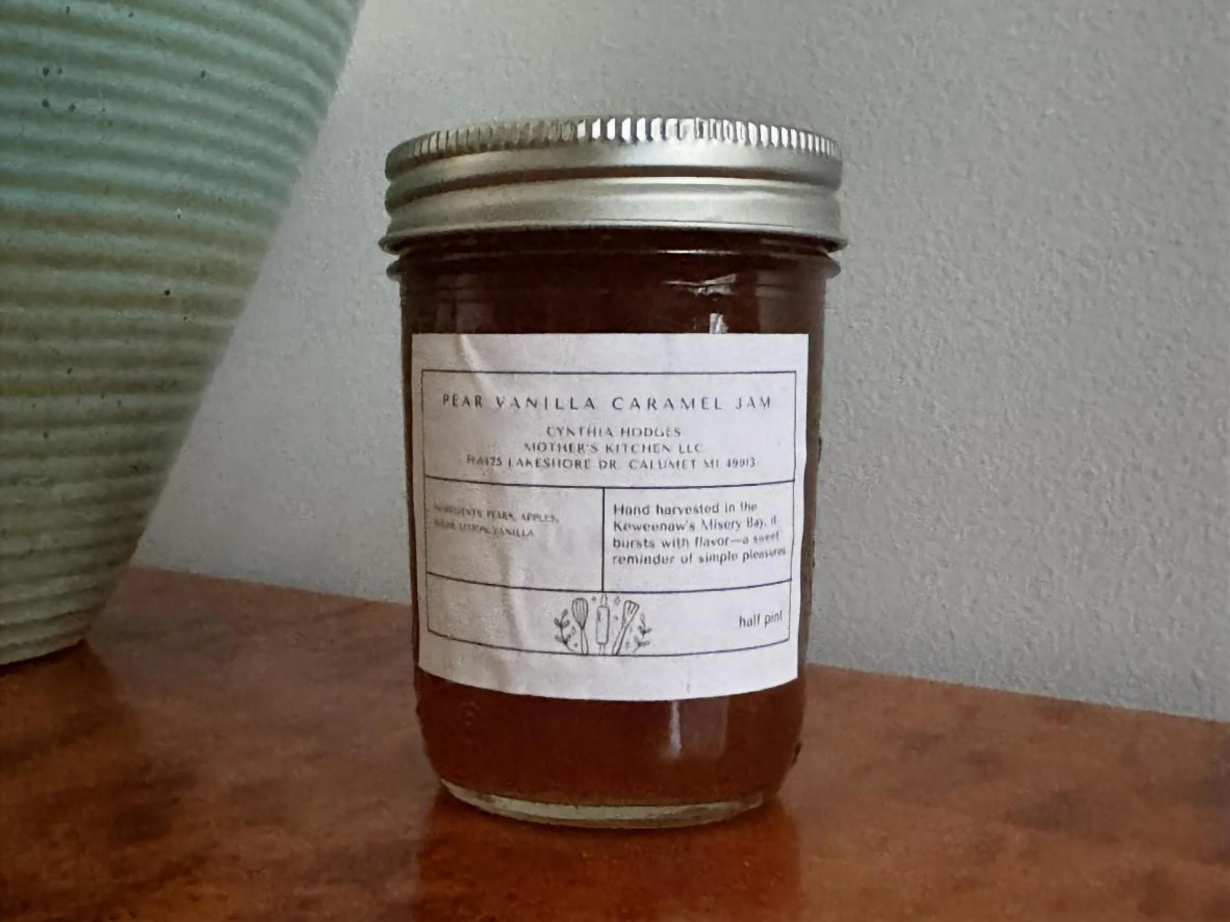Pear Vanilla Caramel Jam