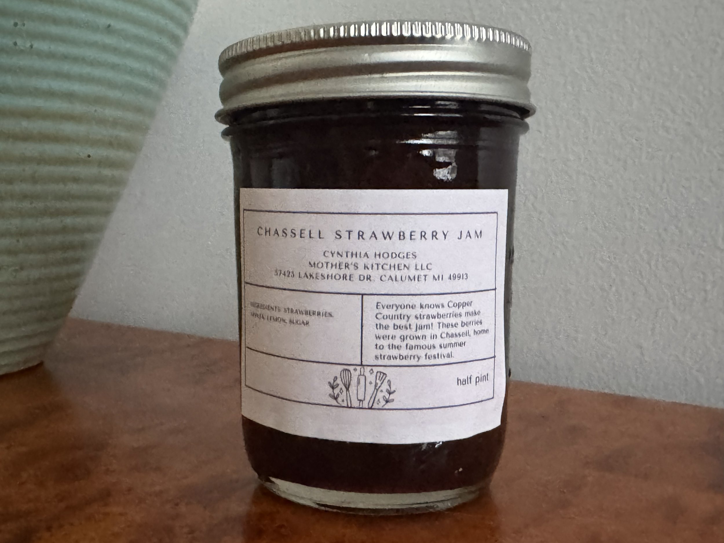 Chassell Strawberry Jam