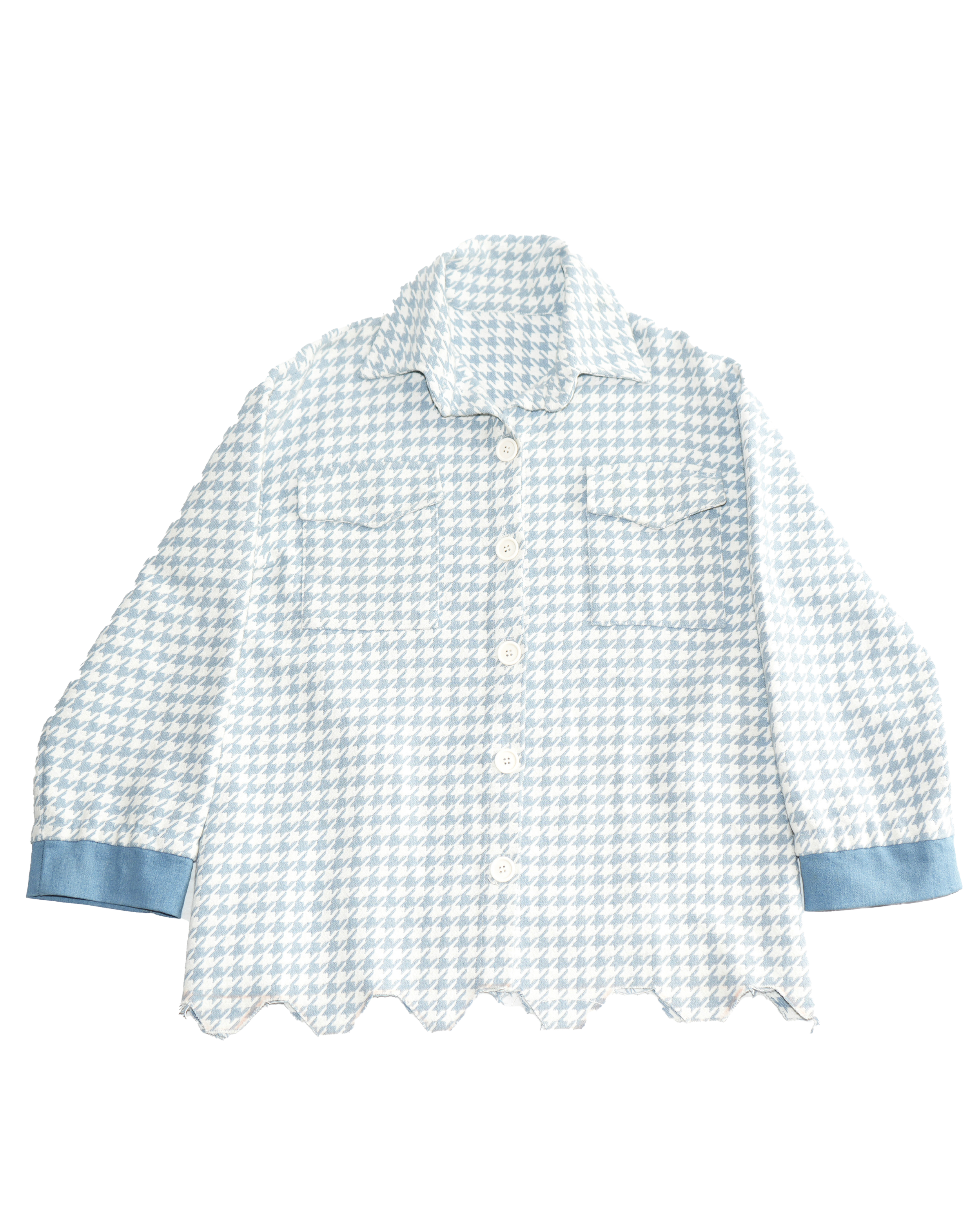 BLUE VELVET overshirt