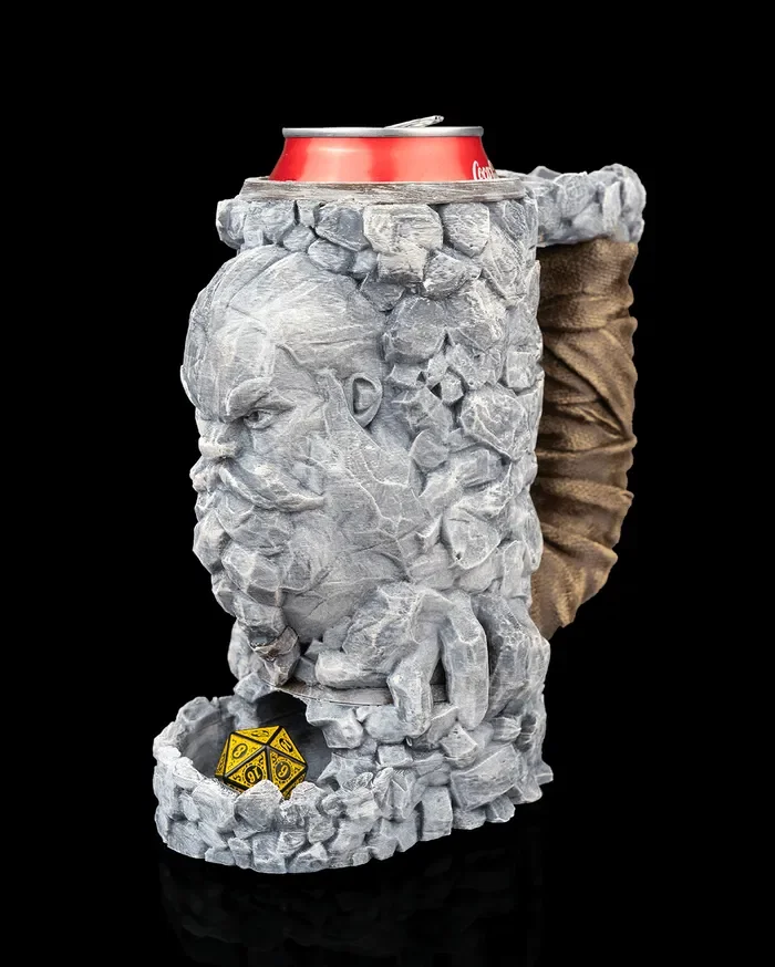 Stonebeard Hold Can Holder & Dice Tower