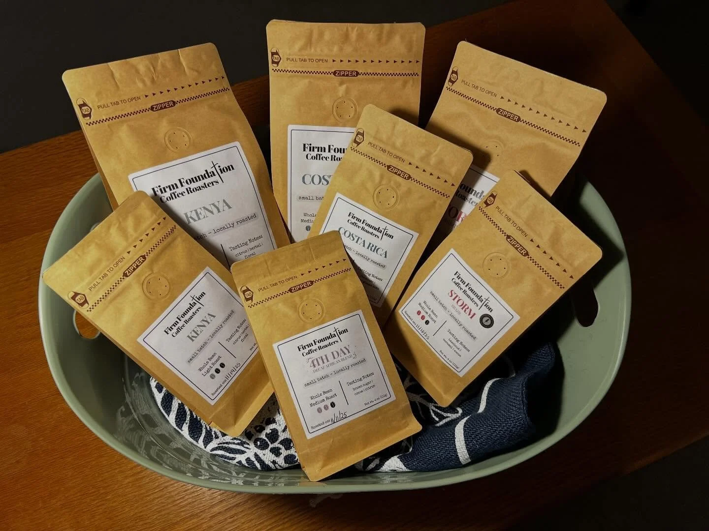 Today, we are highlighting our friends (and family) over at @firmfoundation_coffee 

Who doesn&rsquo;t enjoy a warm cup of coffee on these cold, dreary days in southwest Ohio?! 

Andrew and Olivia are the founders of this small business, and one of t