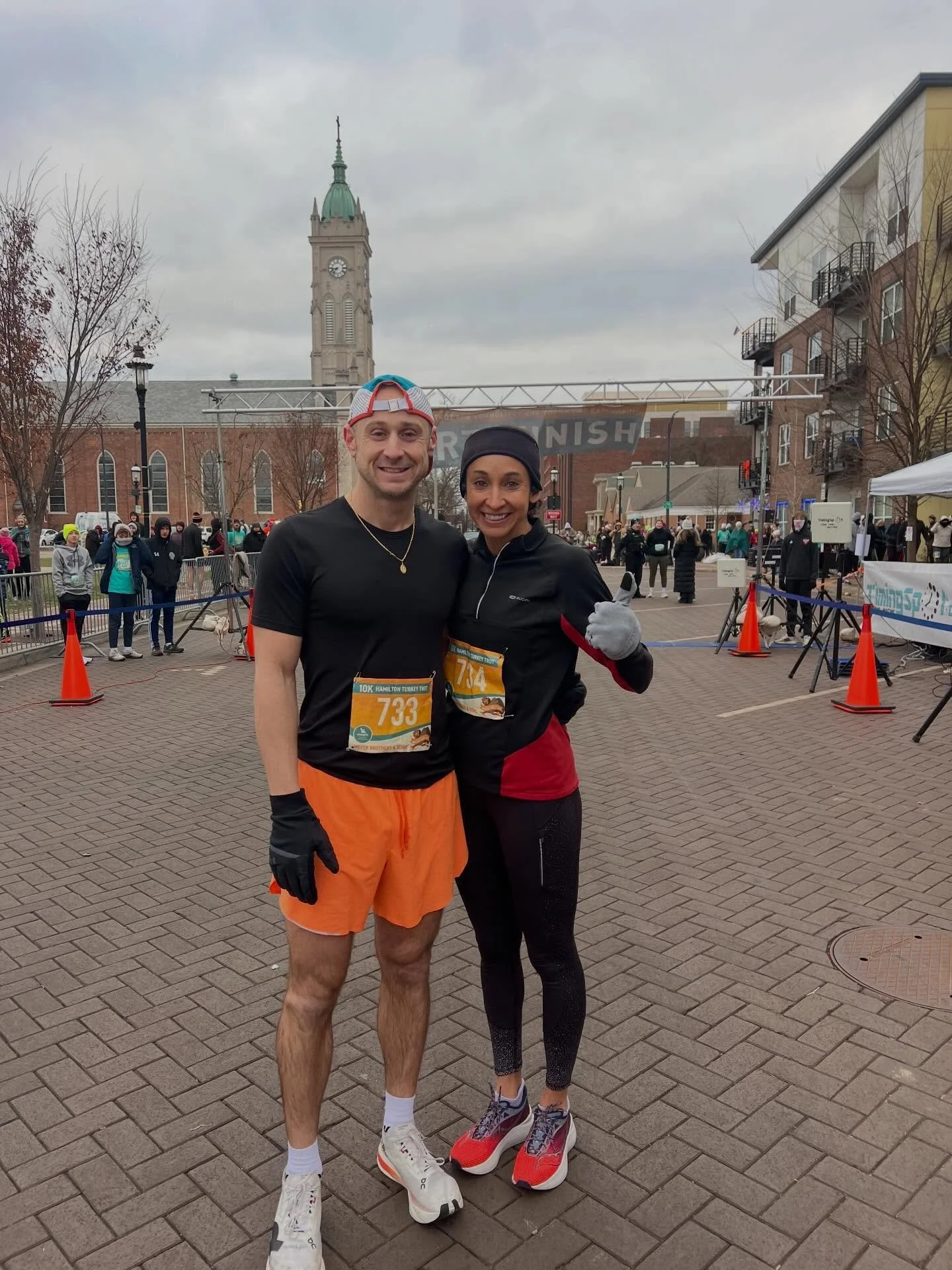 It wasn&rsquo;t our best, but we gave it our all. Thankful for the opportunity and ability to lace up race shoes for over 15 years now. Big kudos to @katief617 who we have gotten to know the past several months - starting in your driveway with 30 peo