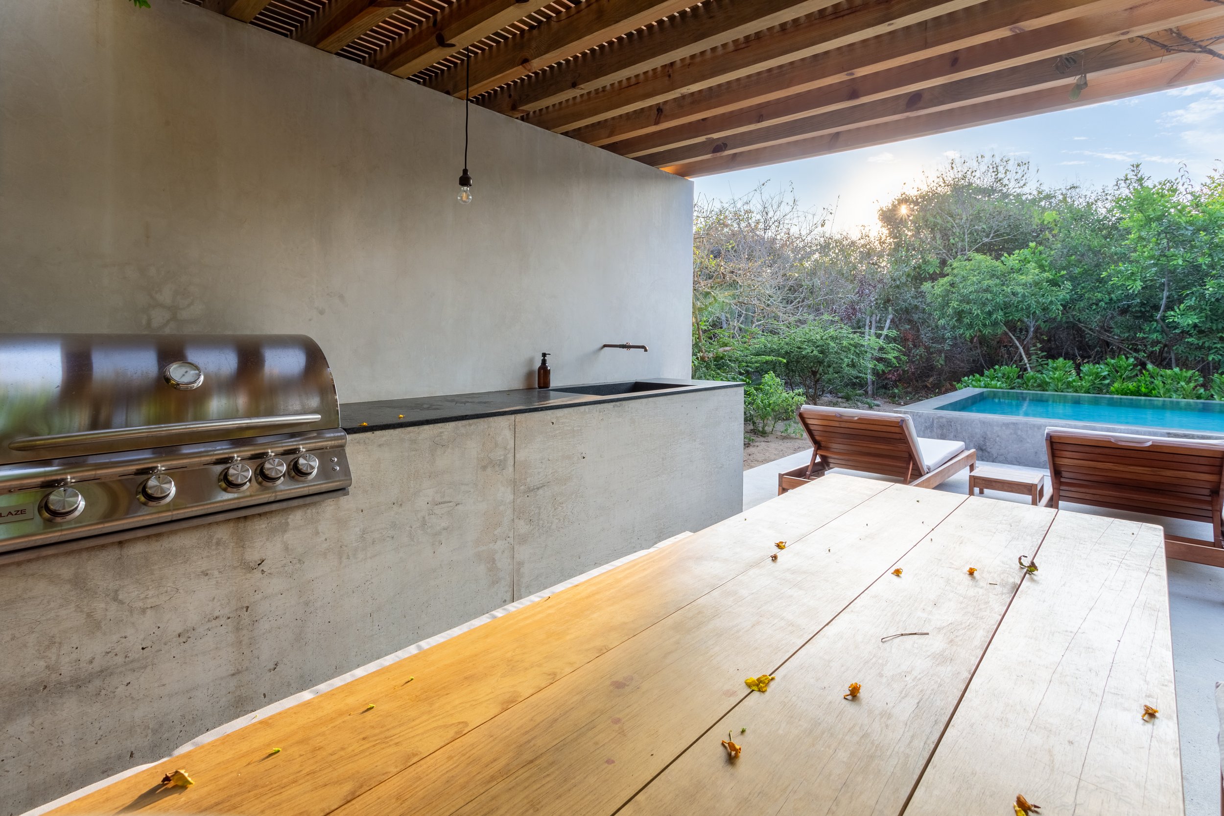 Grill area