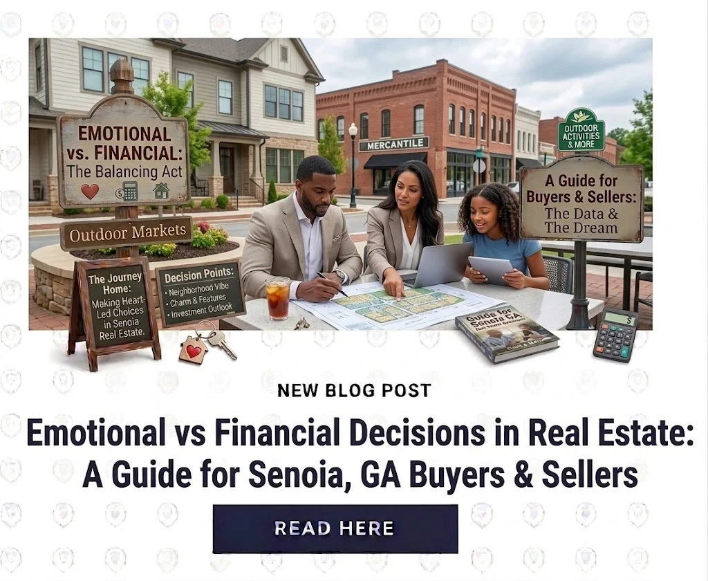 Emotional vs Financial Decisions in Real Estate: A Guide for Senoia, GA Buyers &amp; Sellers