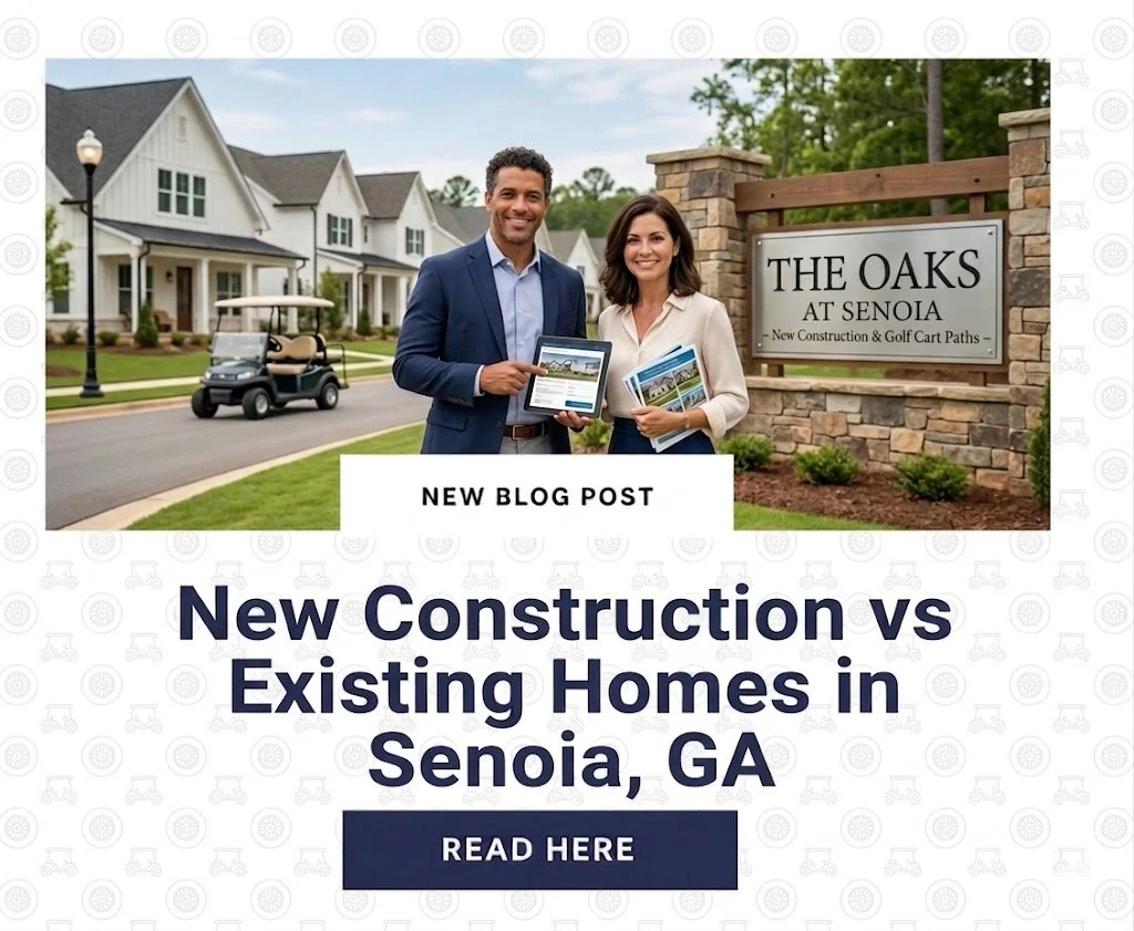 New Construction vs Existing Homes in Senoia, GA: Which One Is Right for You?