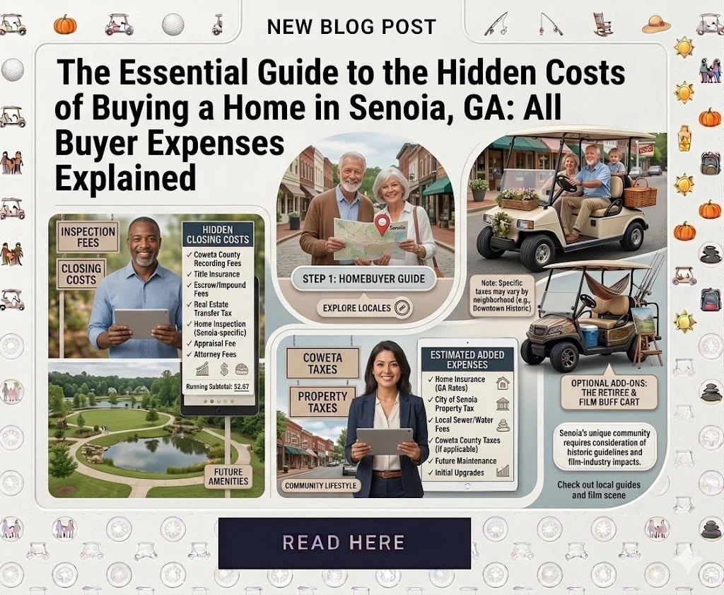 Hidden Costs of Buying a Home in Newnan GA | Buyer Guide &amp; Expenses Explained