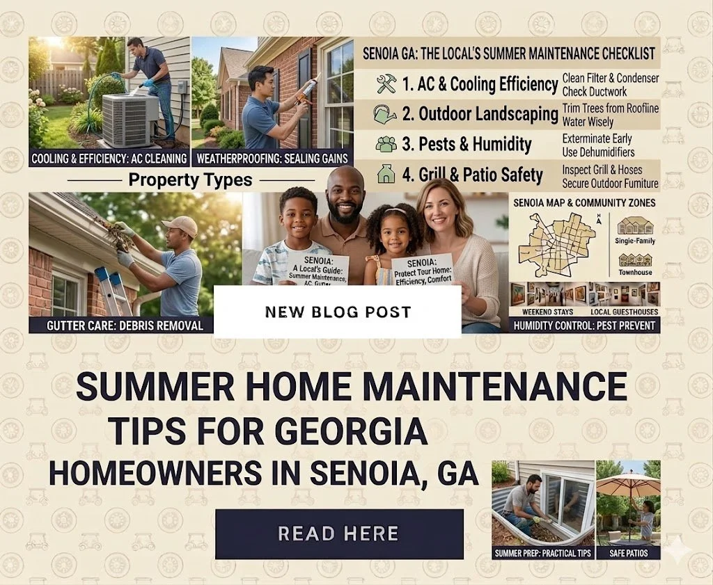 Summer Home Maintenance Tips for Georgia Homeowners in Senoia, GA