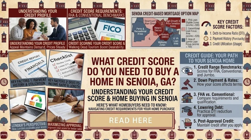 What Credit Score Do You Need to Buy a Home in Senoia, GA?
