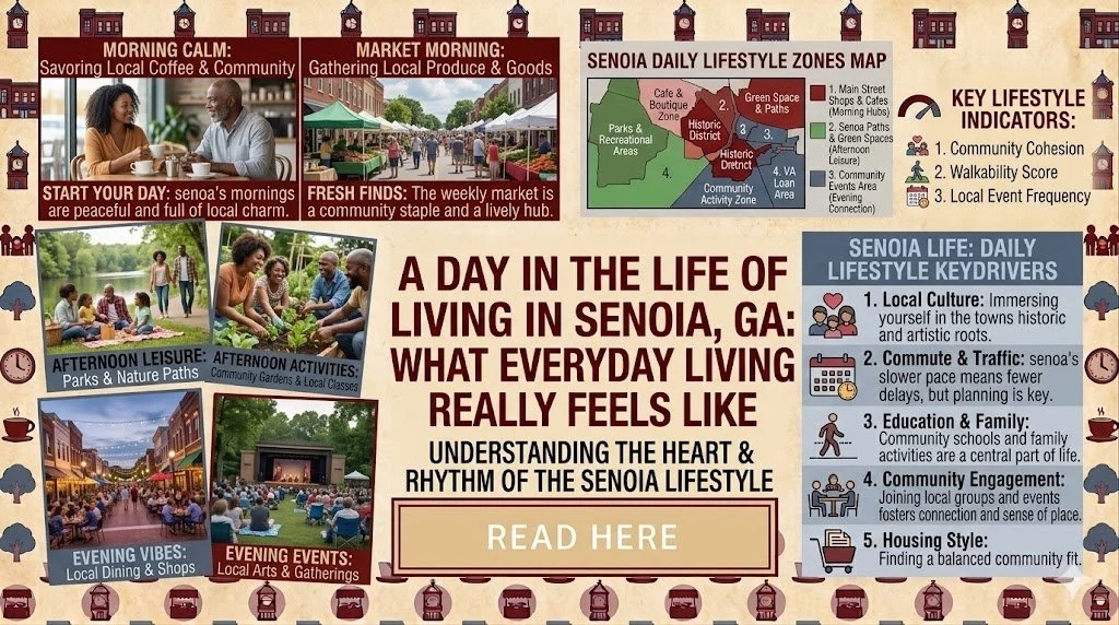 A Day in the Life of Living in Senoia, GA: What Everyday Living Really Feels Like