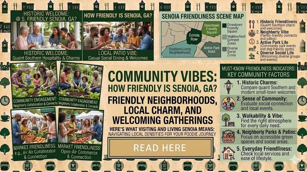 Community Vibes: How Friendly Is Senoia, GA?