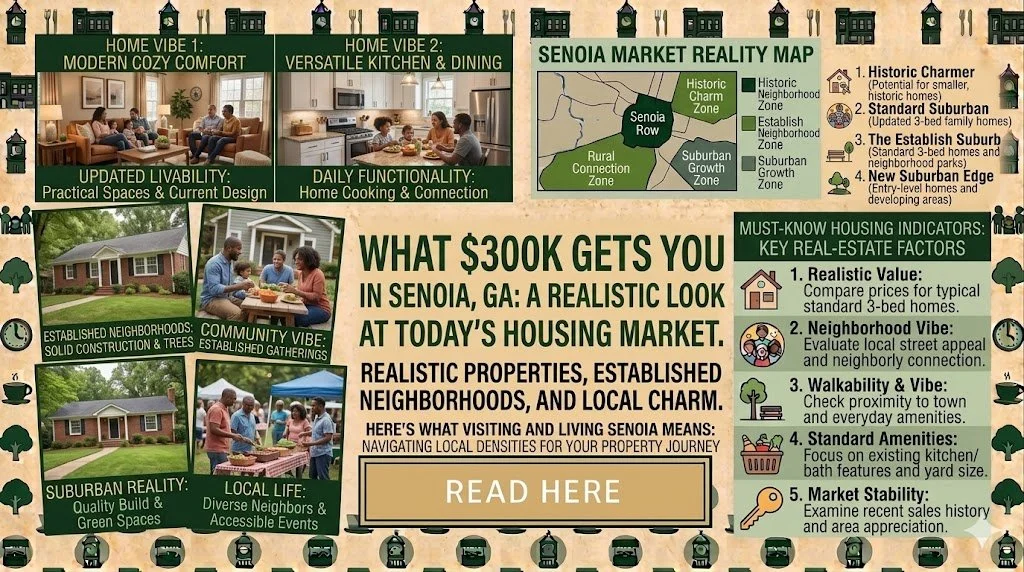 What $300K Gets You in Senoia, GA: A Realistic Look at Today’s Housing Market