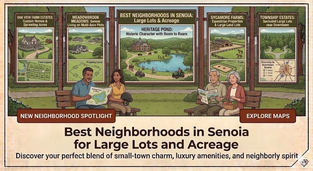 Best Neighborhoods in Senoia for Large Lots and Acreage