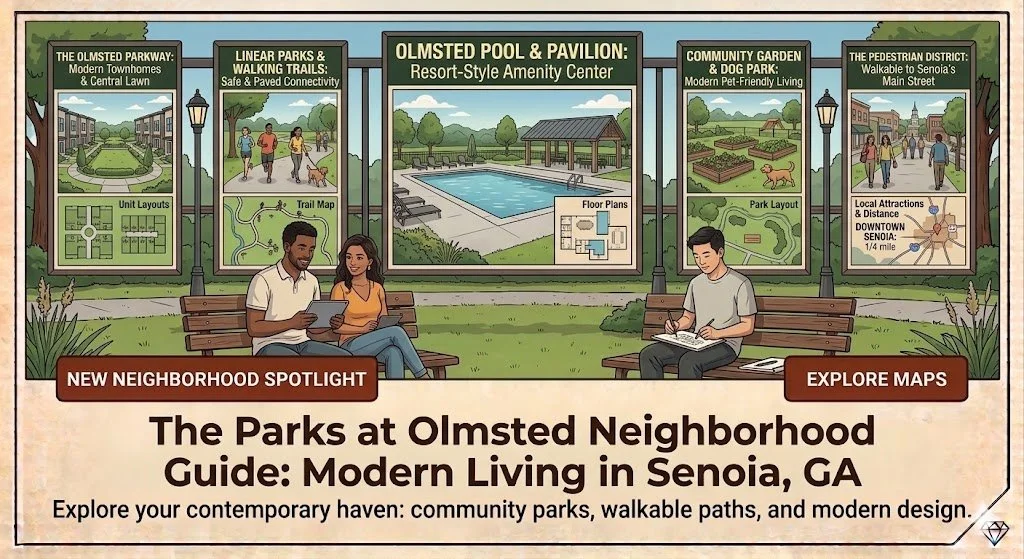 The Parks at Olmsted Neighborhood Guide: Modern Living in Senoia, GA