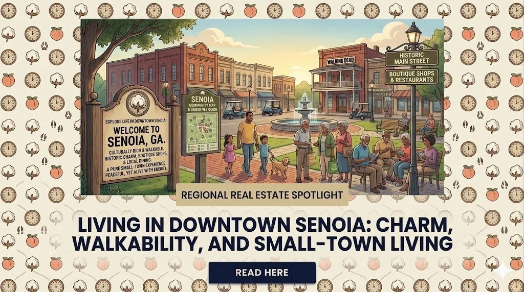 Living in Downtown Senoia: Charm, Walkability, and Small-Town Living
