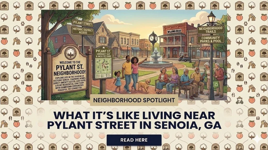 What It’s Like Living Near Pylant Street in Senoia, GA