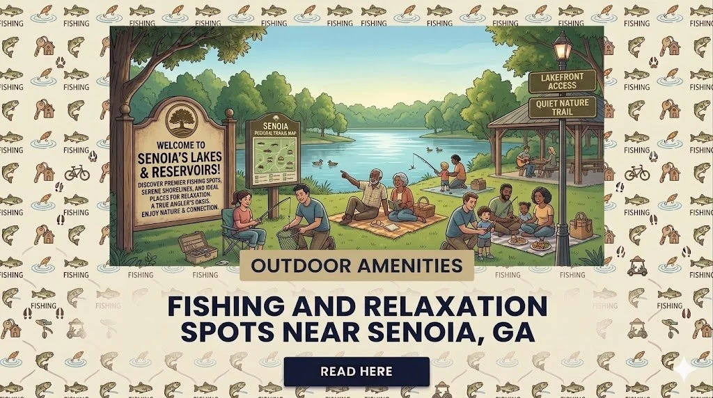 Fishing and Relaxation Spots Near Senoia, GA