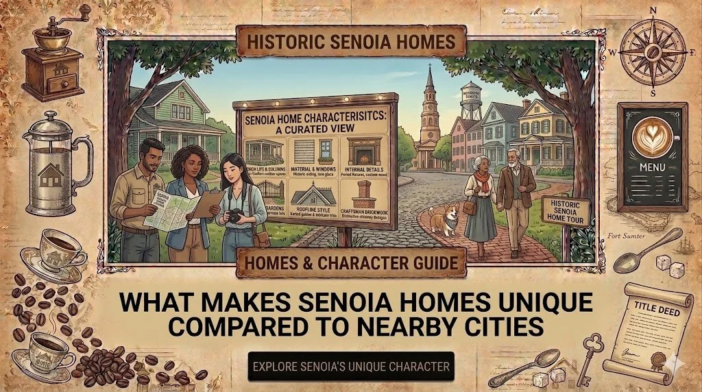What Makes Senoia Homes Unique Compared to Nearby Cities