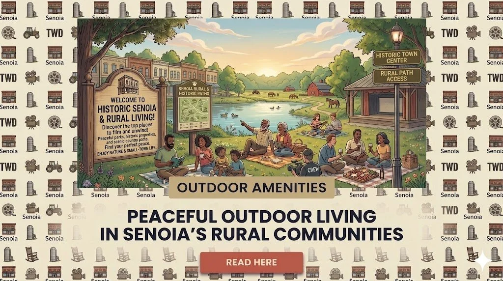 Peaceful Outdoor Living in Senoia’s Rural Communities