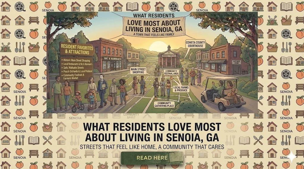 What Residents Love Most About Living in Senoia, GA