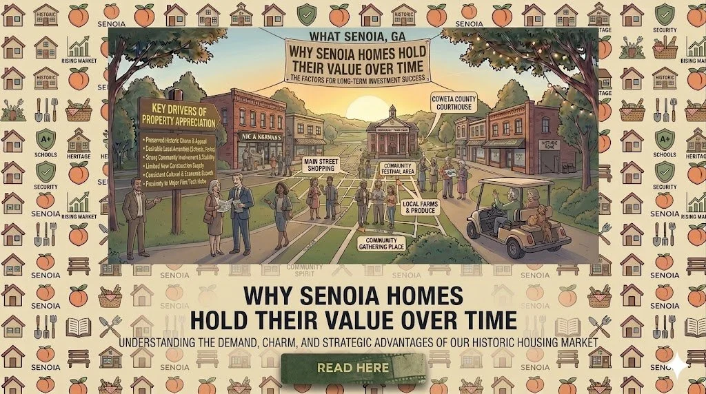 Why Senoia Homes Hold Their Value Over Time