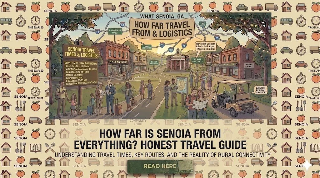 How Far Is Senoia From Everything? Honest Travel Guide