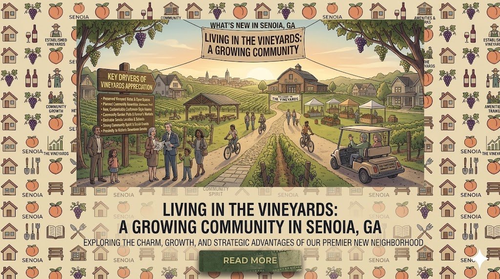Living in The Vineyards: A Growing Community in Senoia, GA