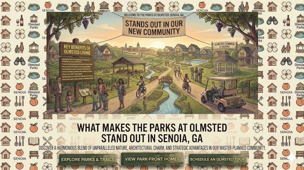 What Makes The Parks at Olmsted Stand Out in Senoia, GA