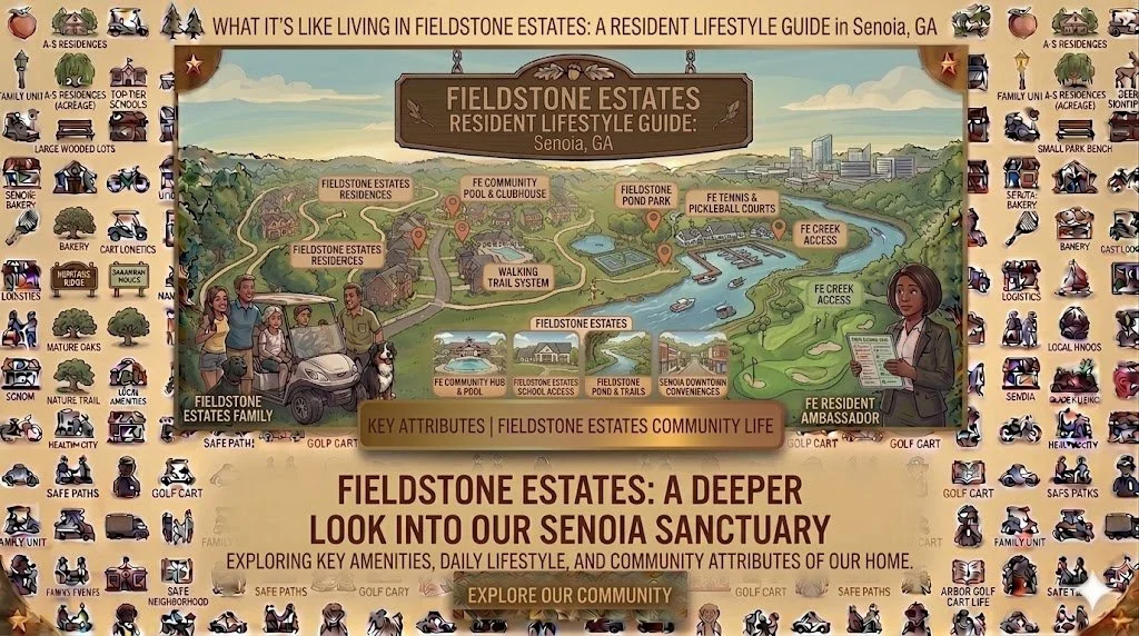 What It’s Like Living in Fieldstone Estates: A Resident Lifestyle Guide in Senoia, GA