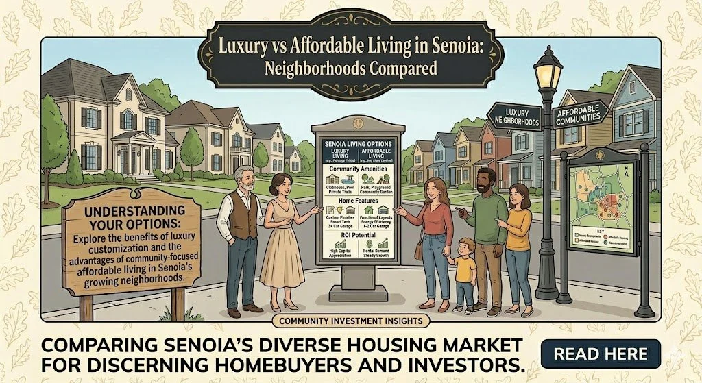 Luxury vs Affordable Living in Senoia Neighborhoods Compared
