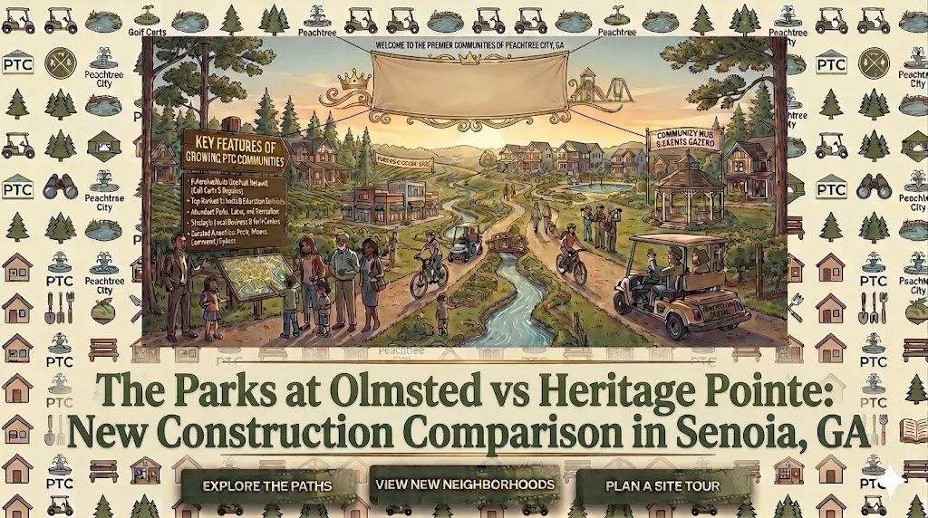 The Parks at Olmsted vs Heritage Pointe: New Construction Comparison in Senoia, GA