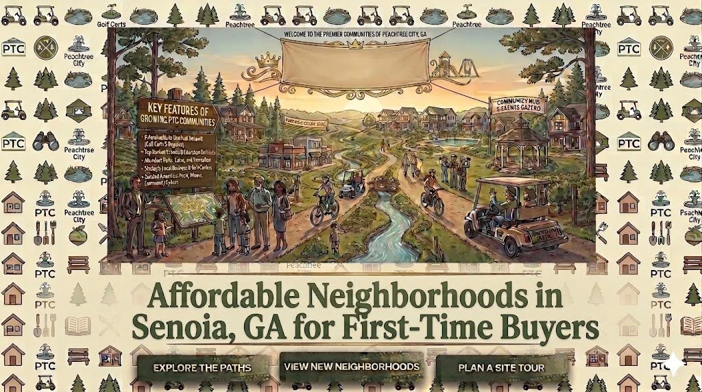 Affordable Neighborhoods in Senoia, GA for First-Time Buyers