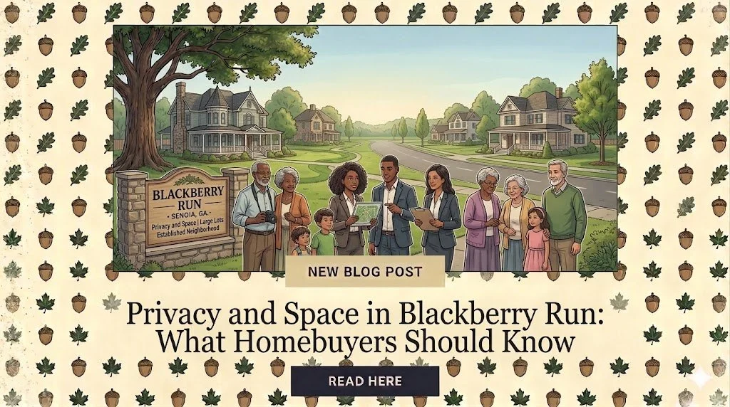 Privacy and Space in Blackberry Run: What Homebuyers Should Know