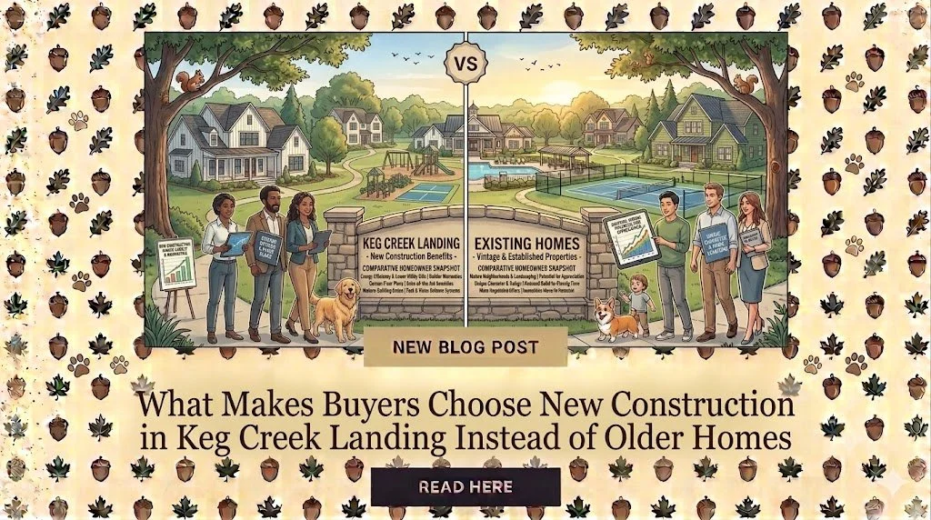 What Makes Buyers Choose New Construction in Keg Creek Landing Instead of Older Homes