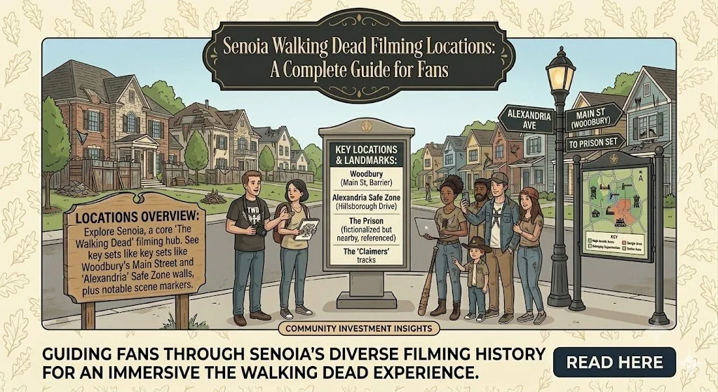 Senoia Walking Dead Filming Locations: A Complete Guide for Fans Visiting Senoia, GA