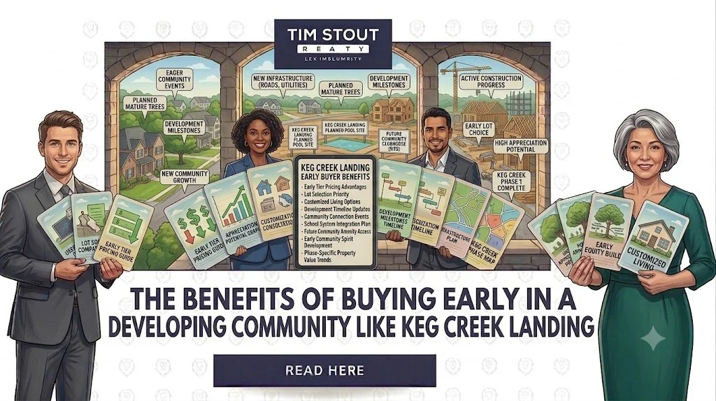 The Benefits of Buying Early in a Developing Community Like Keg Creek Landing
