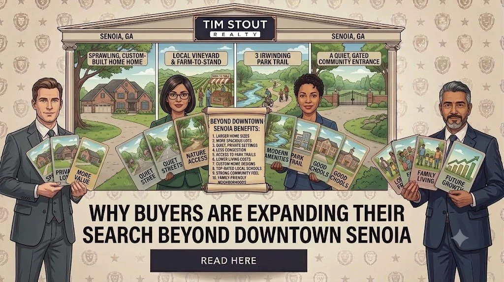 Why Buyers Are Expanding Their Search Beyond Downtown Senoia