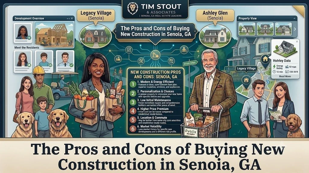 The Pros and Cons of Buying New Construction in Senoia, GA