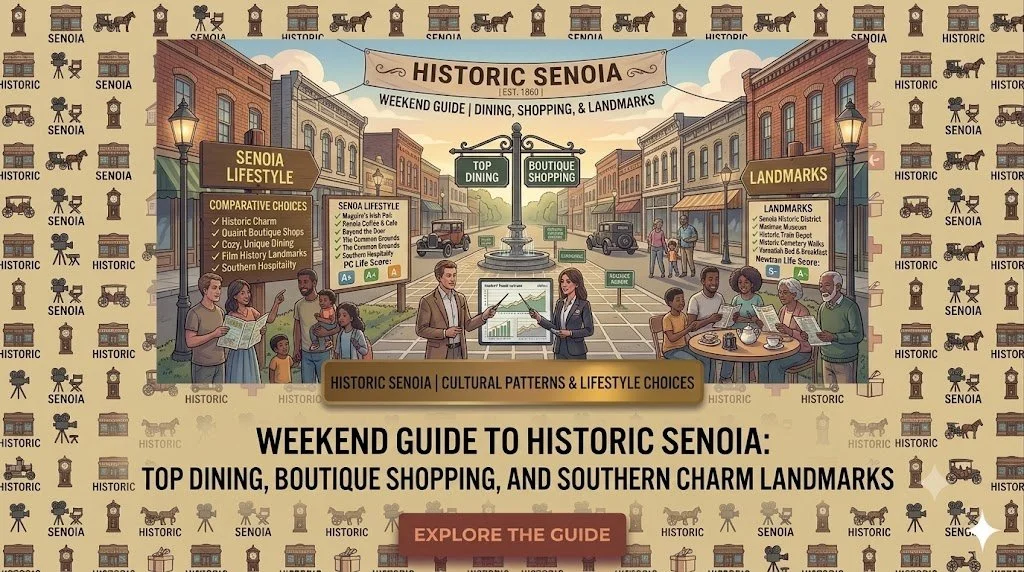 Weekend Guide to Historic Senoia: Top Dining, Boutique Shopping, and Southern Charm Landmarks