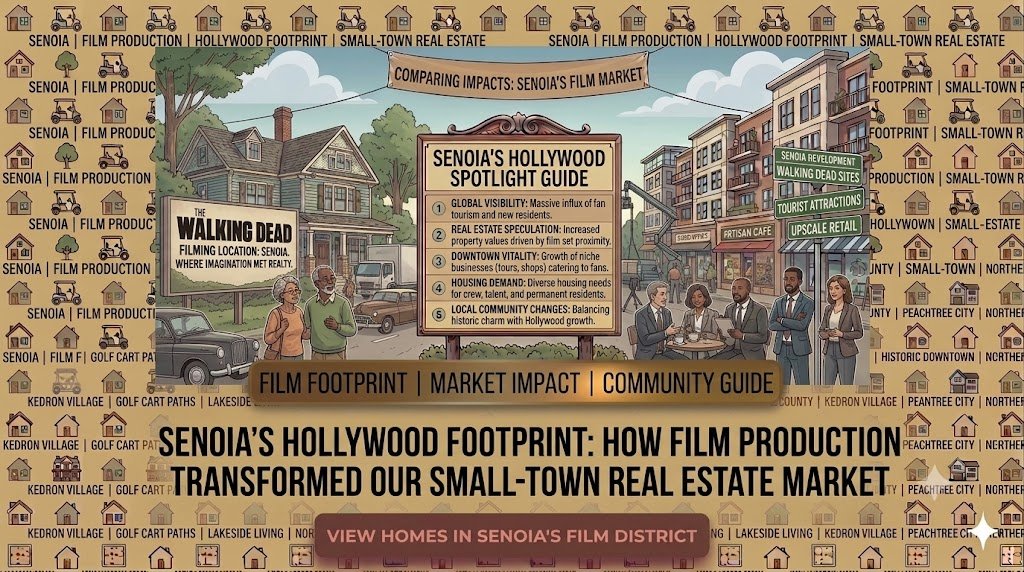 Senoia's Hollywood Footprint: How Film Production Transformed Our Small-Town Real Estate Market