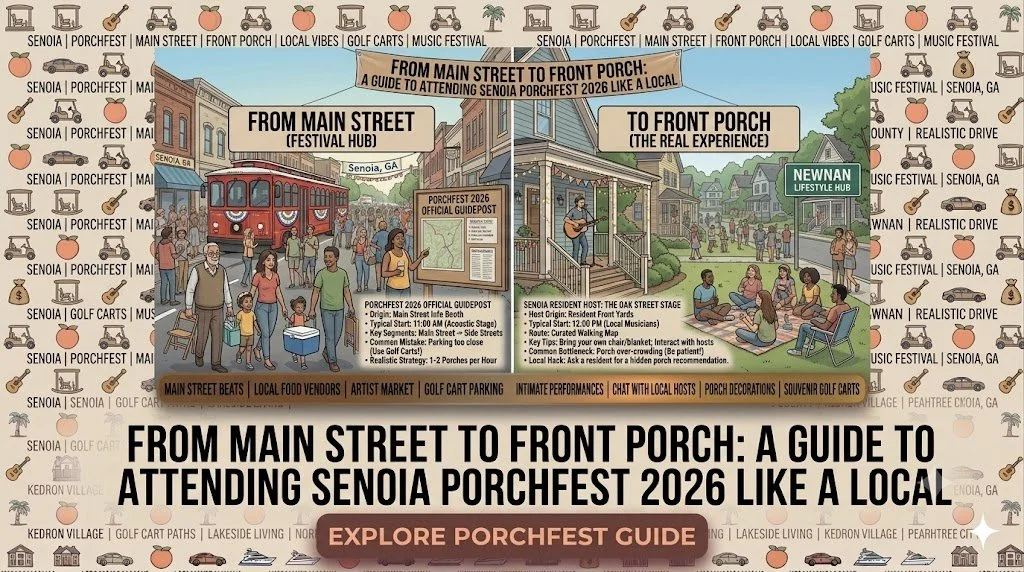 From Main Street to Front Porch: A Guide to Attending Senoia PorchFest 2026 Like a Local