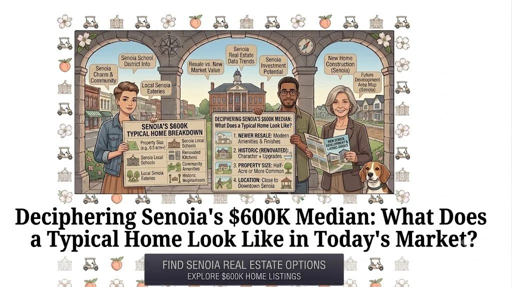 Deciphering Senoia's $600K Median: What Does a Typical Home Look Like in Today's Market?